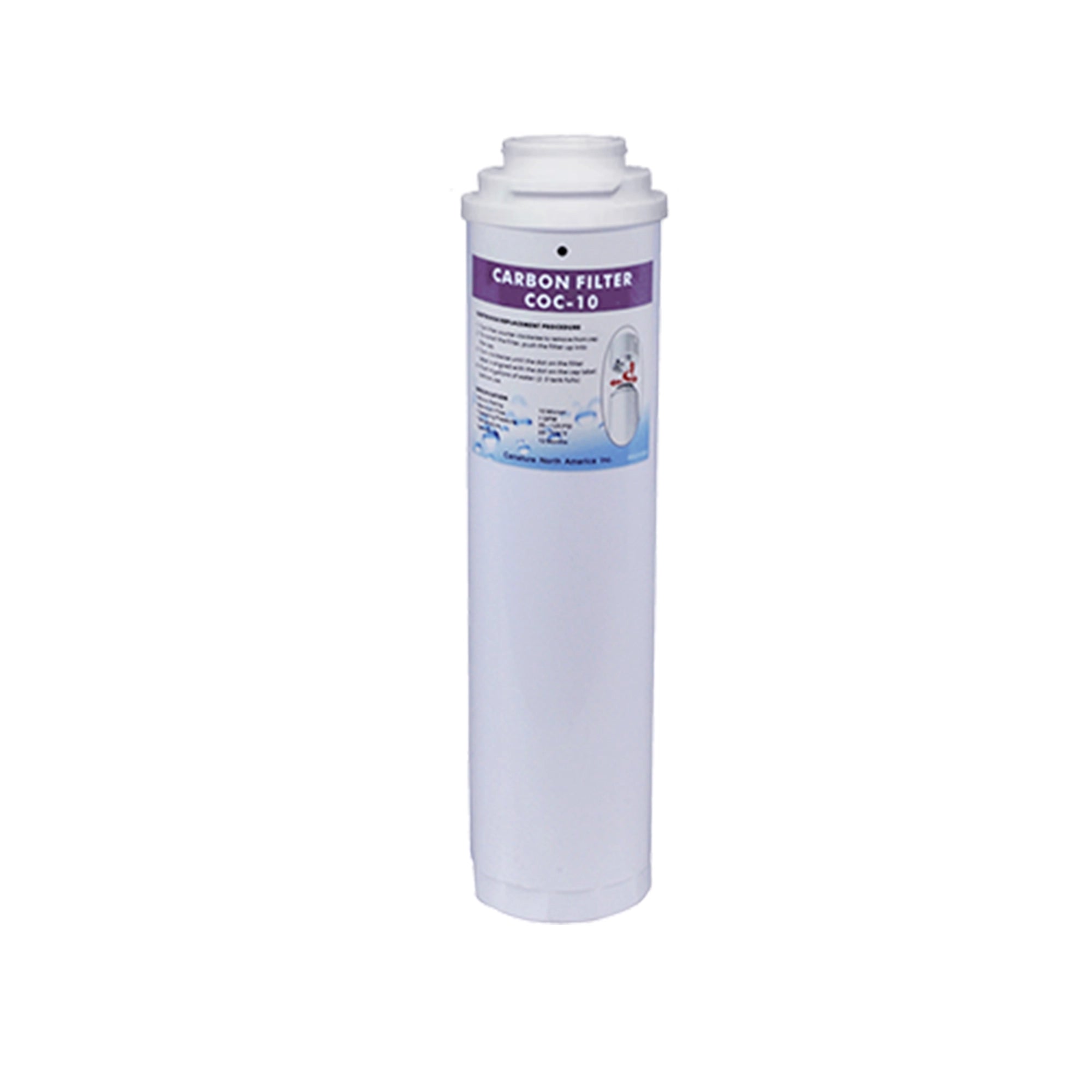 Aqua Flo 65010088 COC-10 Purple Activated Carbon Filter 10 Micron