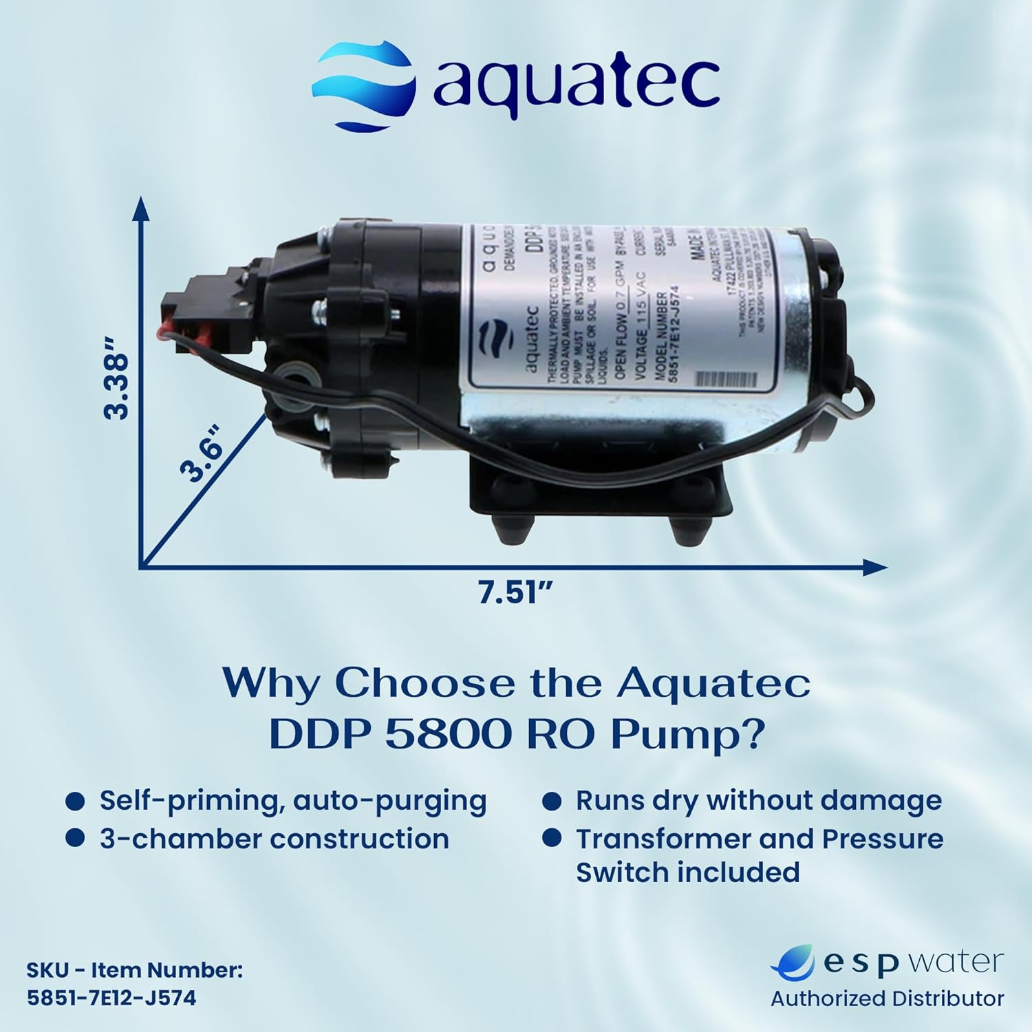Why Choose the Aquatec 5800 Pump