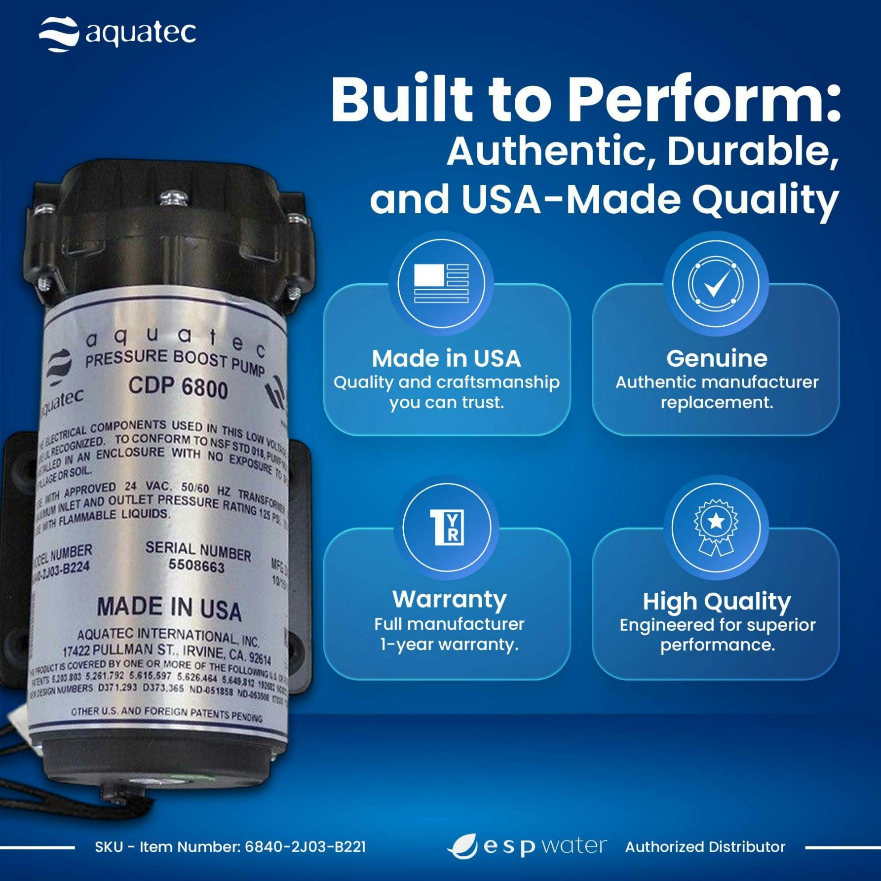 Aquatec_6800_Booster_Pump_benefits