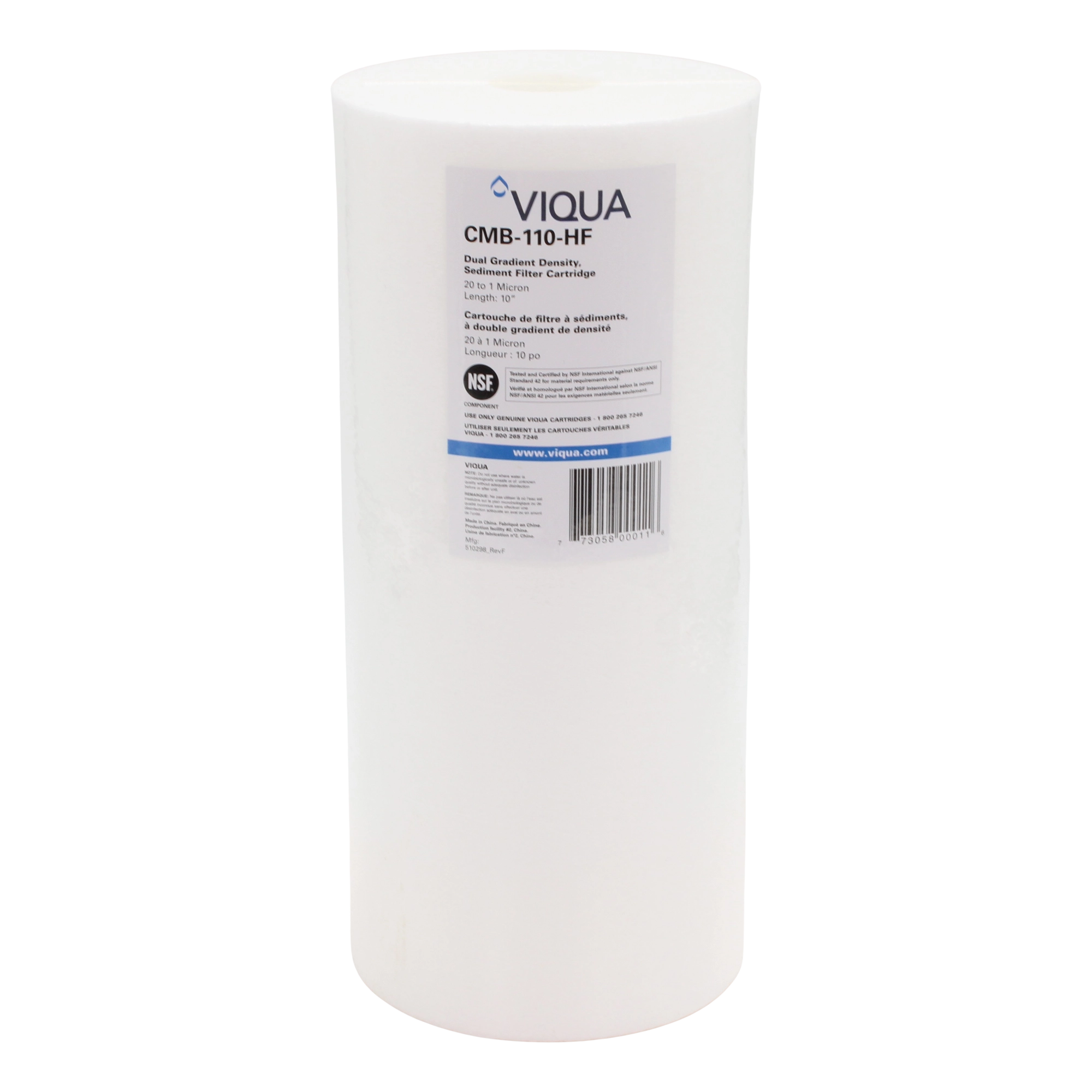 Viqua CMB-110-HF Sediment Filter Replacement Cartridge