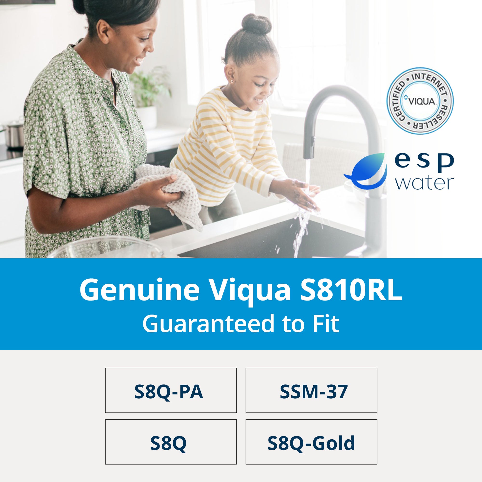 VIQUA S810RL replacement lamp compatibility for S8Q-PA, SSM-37, S8Q and S8Q-Gold UV systems