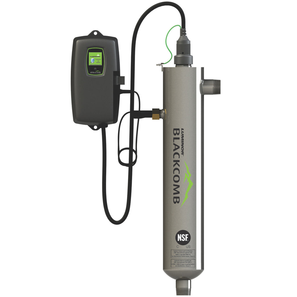 Système UV Luminor Blackcomb-HO 6.1 LBH6-151 avec capteur, 15 GPM, 1" MNPT