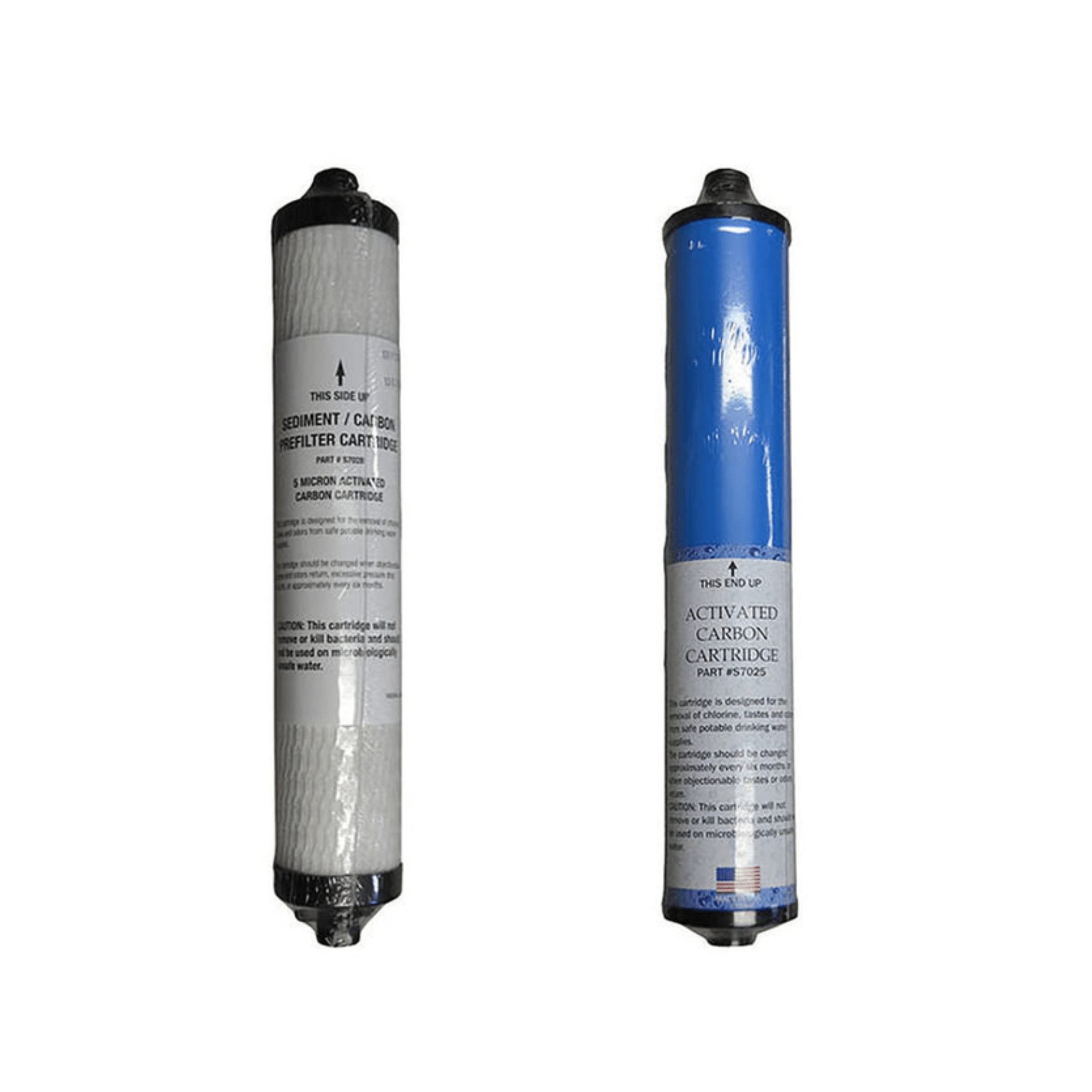Microline TFC-25S compatible reverse osmosis replacement filter kit without membrane