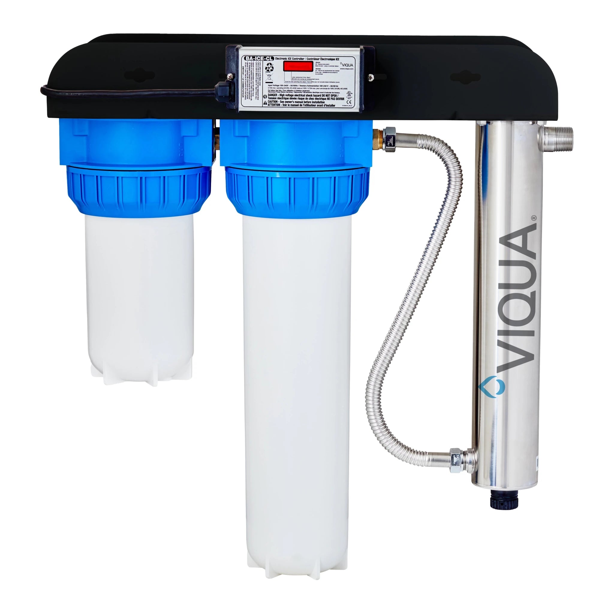 VIQUA VH410 - F12 UV System with Sediment and Carbon Filter 18 GPM 1" MNPT VH410-F12 - ESP Water