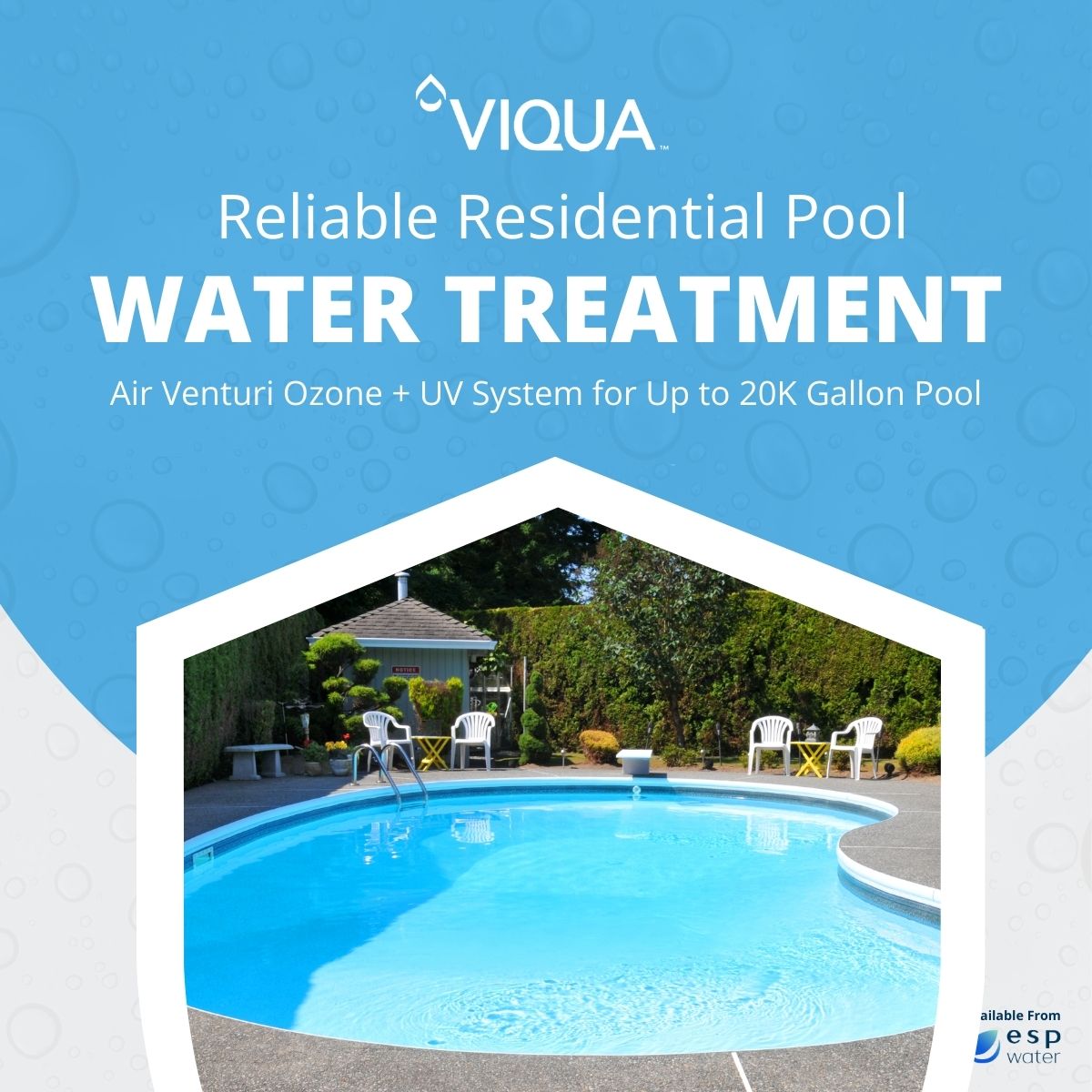 VIQUA S8Q - OZ Ozone System with Air Venturi 3/8" Connection S8Q-OZ - ESP Water
