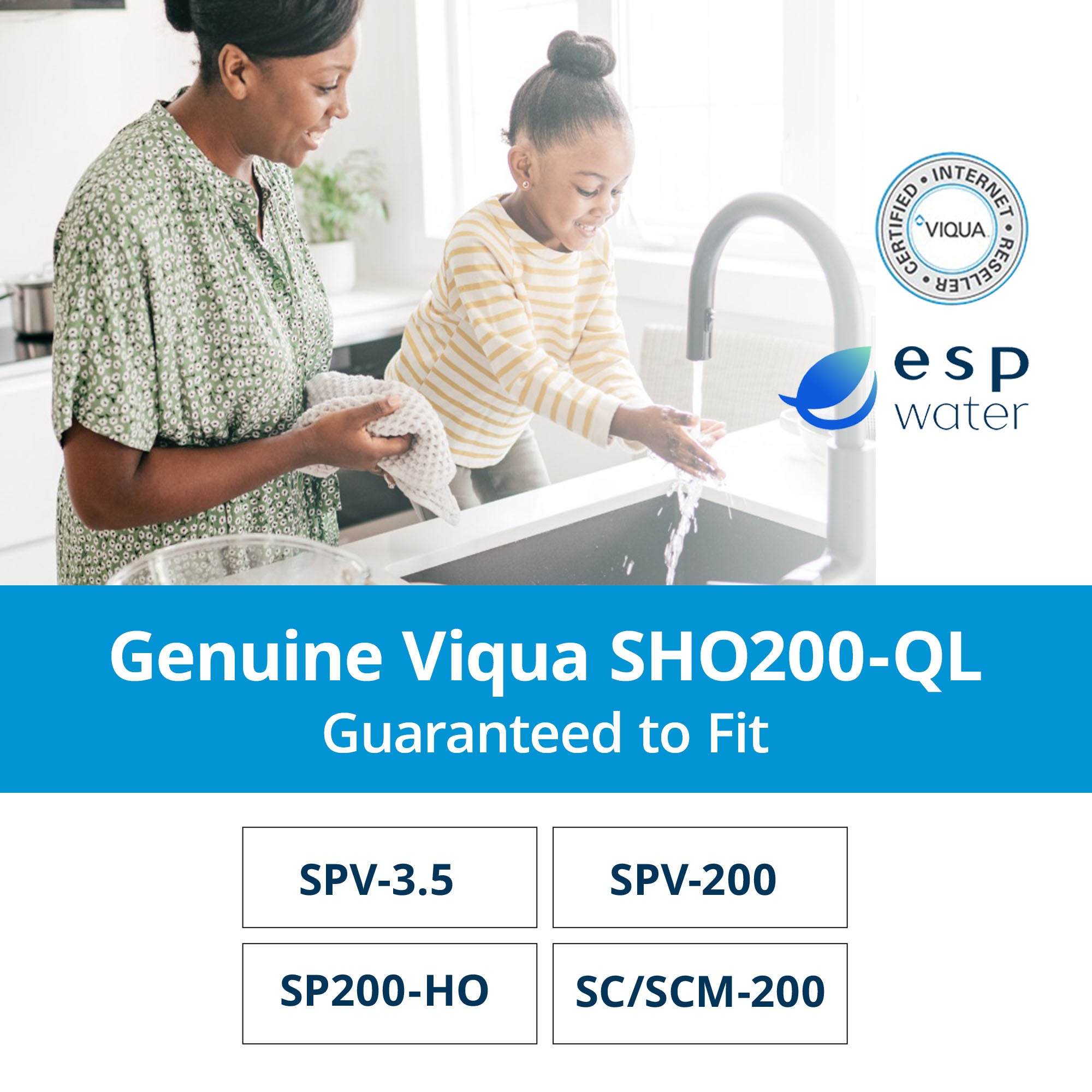 VIQUA SHO200-QL compatibility for SCM-200, SPV-3.5, SPV-200 and SP200-HO UV systems