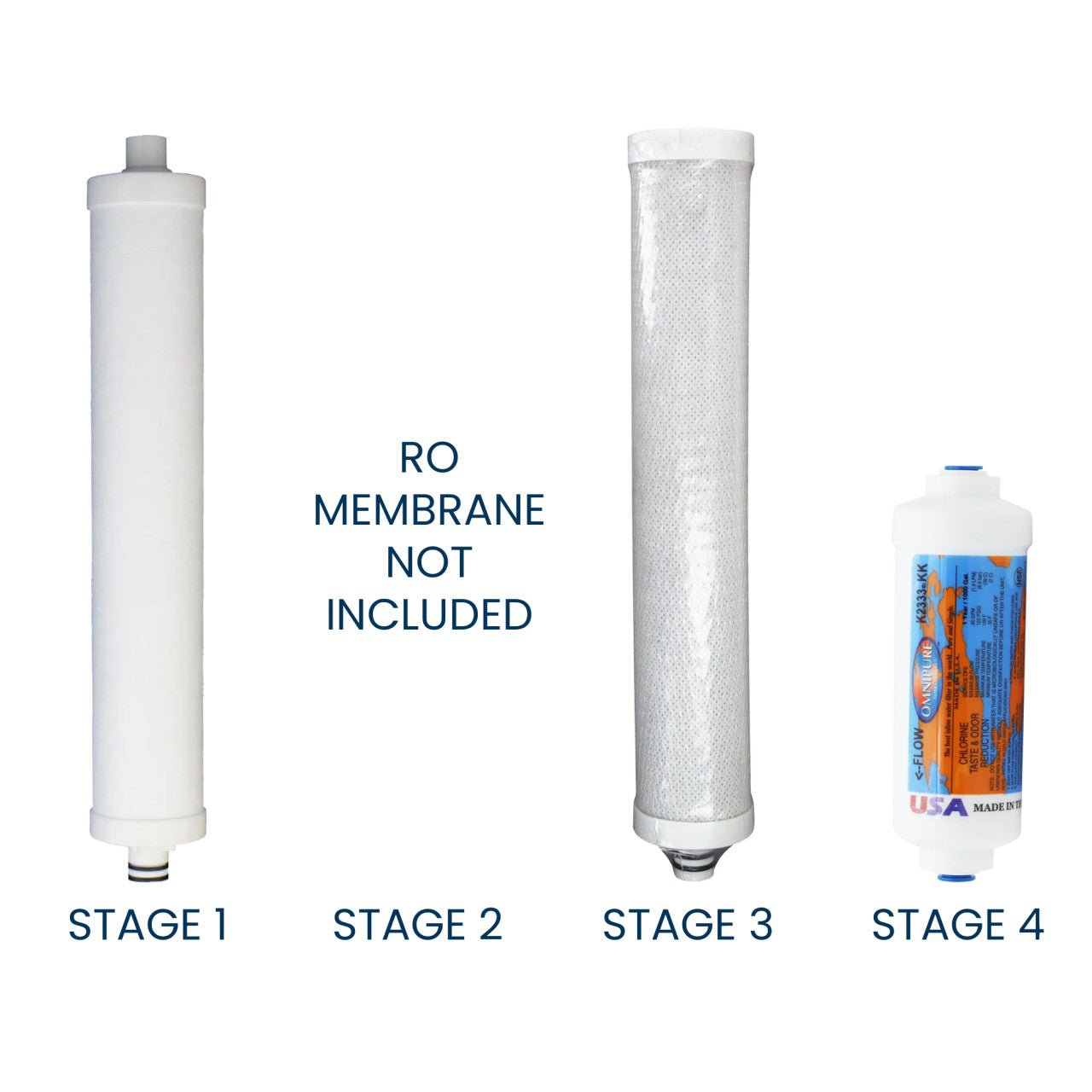 Culligan AC - 15 Aqua Cleer Compatible RO Filter Kit - Membrane Not Included YS-CULAC-15 - ESP Water