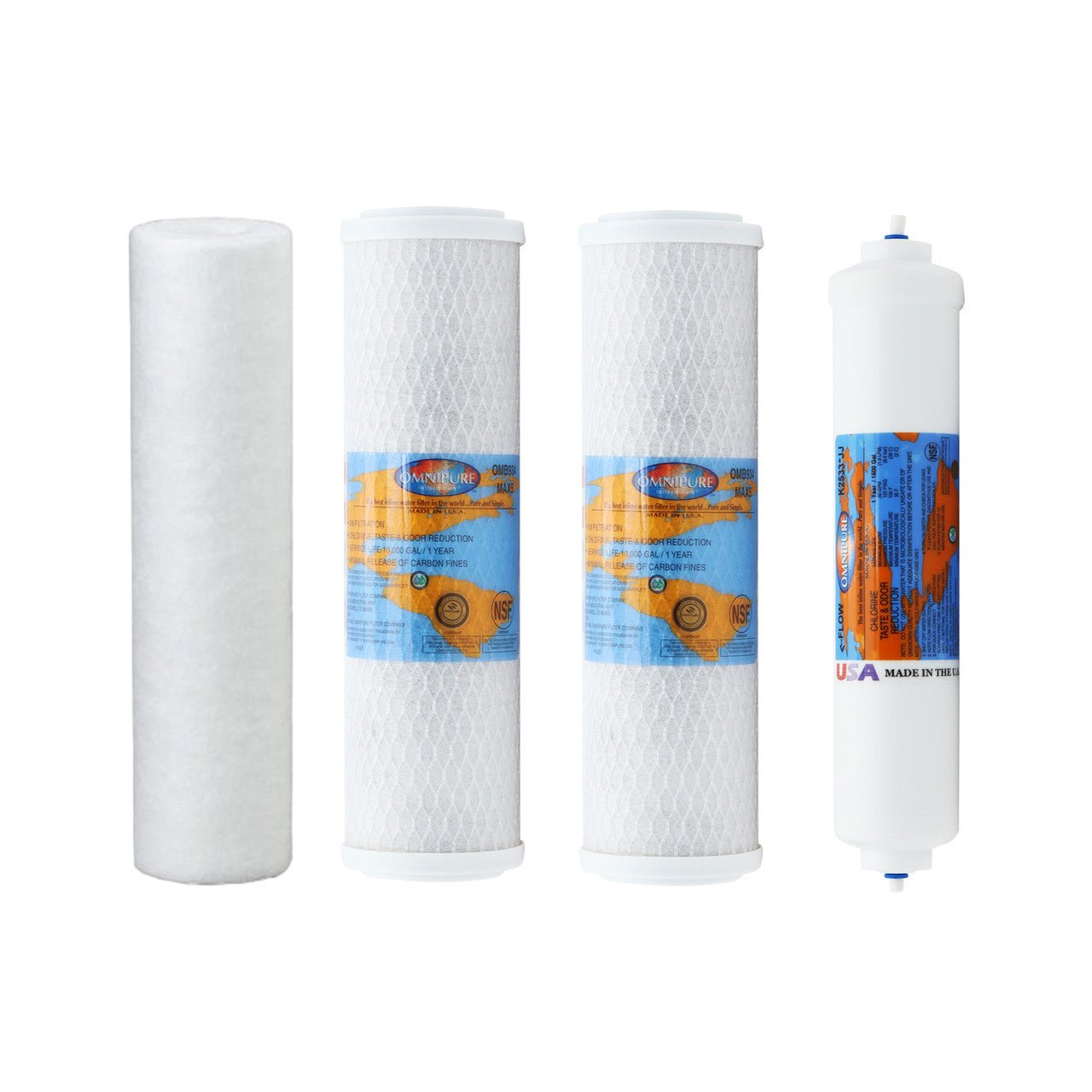 TGI WIN-545P compatible RO replacement filter kit without membrane