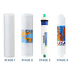 1-Year Replacement Filter Kit with Membrane for PuROLine PL40T36 Reverse Osmosis System YSM-PL40T36