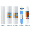 Replacement Filter Kit with Membrane compatible with Proline Gold Reverse Osmosis System YSM-PROGOLD