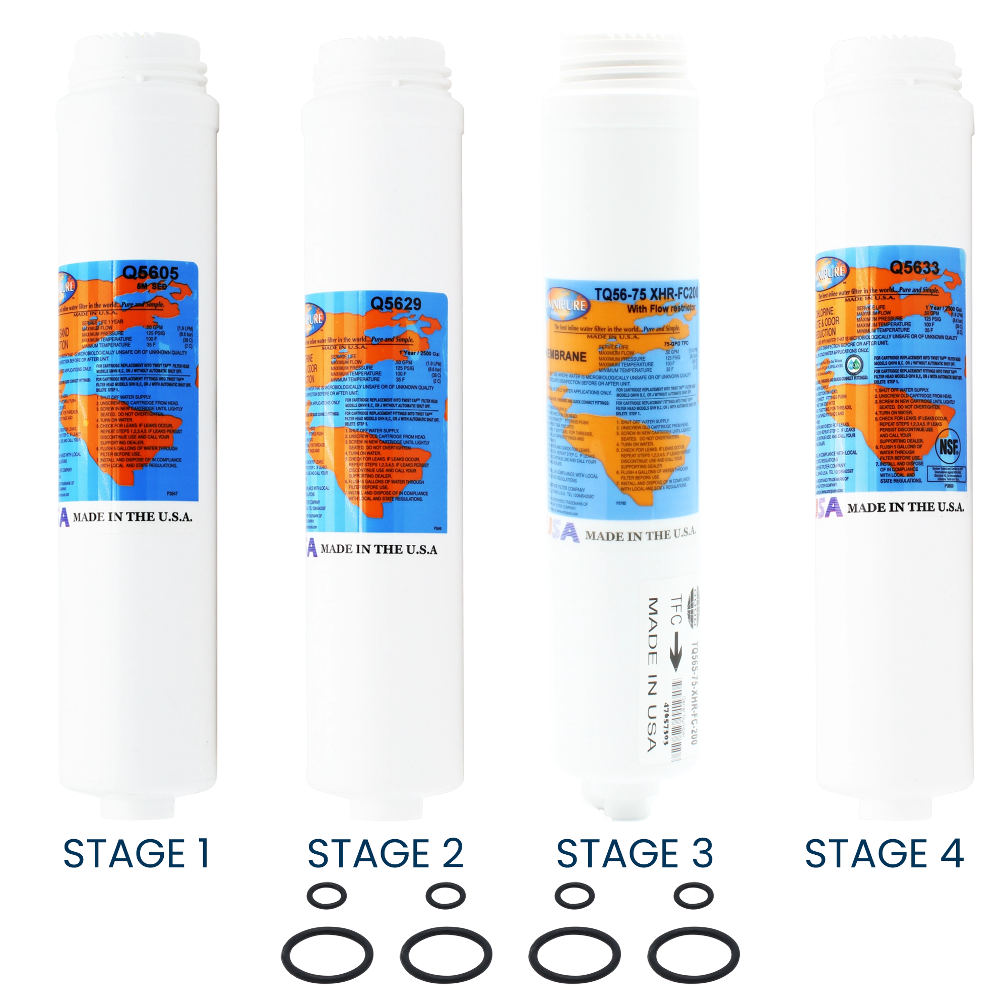 PuroTwist RO Water Filter Kit
