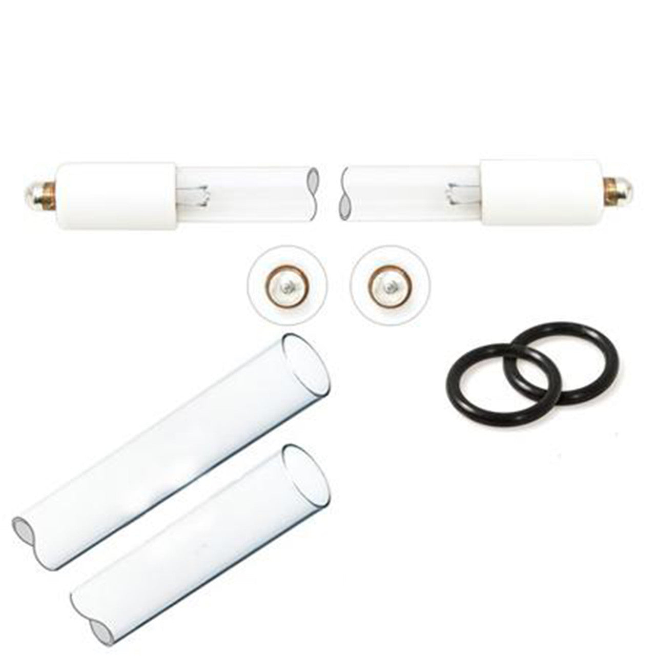 Atlantic Ultraviolet Aqua Treatment Services Maintenance Kit with Lamp, Sleeve, and O-Rings for ATS DWS-8C UV System 28-5050 28-5050