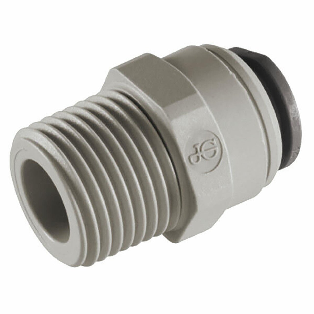 John Guest RO Male Straight Adaptor – 1/4" QC X 3/8" NPT – Water Fitting – PP010823W