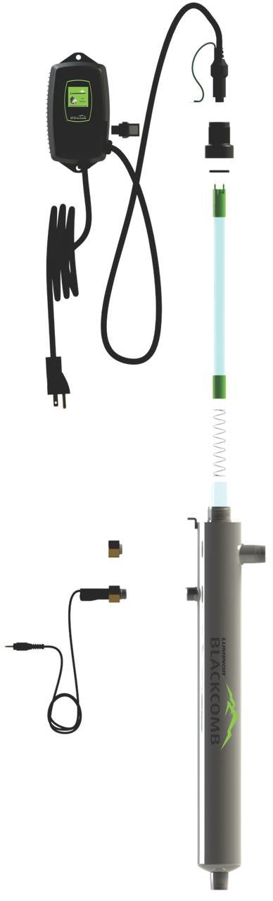 Luminor Blackcomb 6.1 LB6 - 101 UV System with Sensor 10 GPM 3/4" MNPT LB6-101 - ESP Water