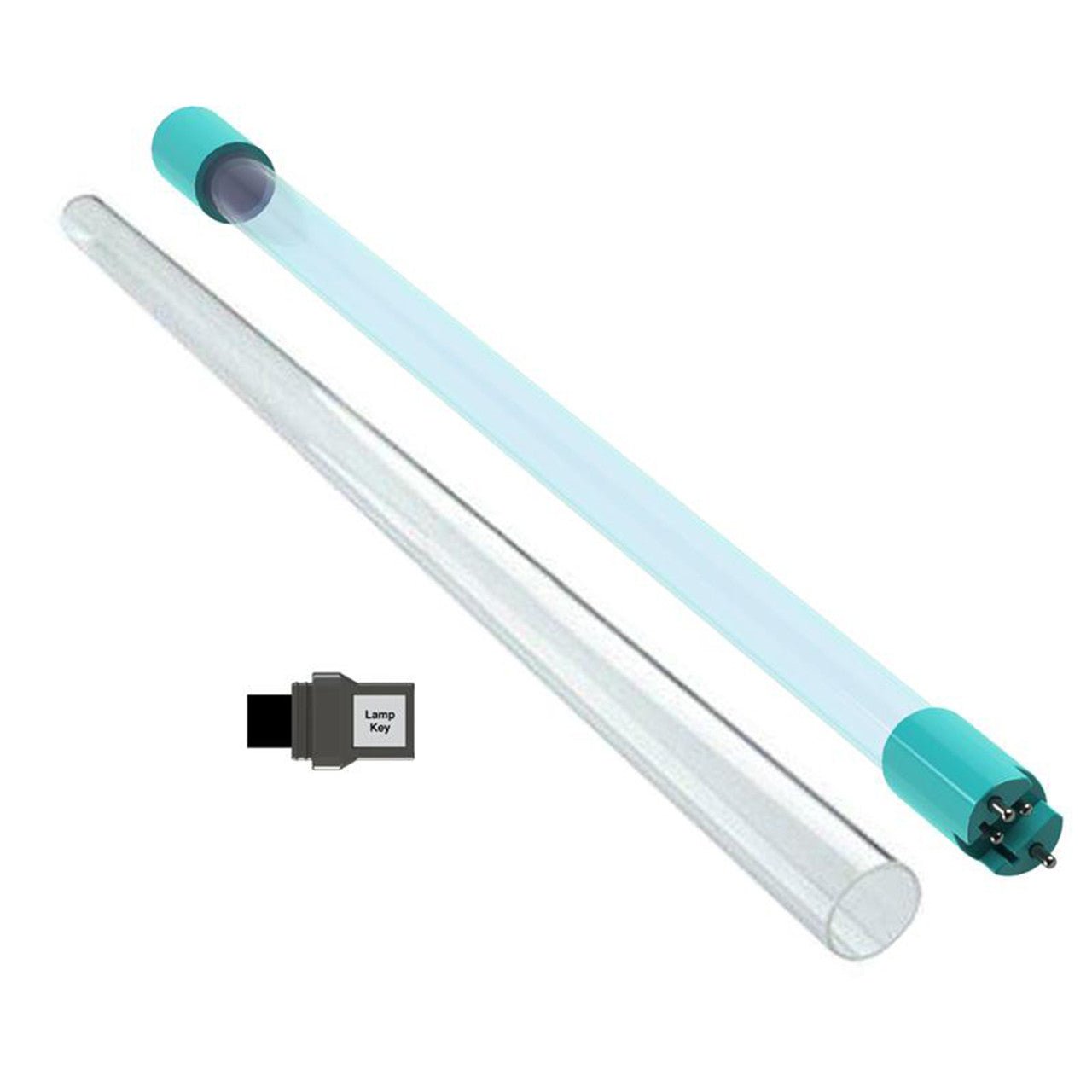 LUMINOR RLQ-420HO replacement UV lamp, quartz sleeve and lamp key kit for BLACKCOMB-HO -151 systems