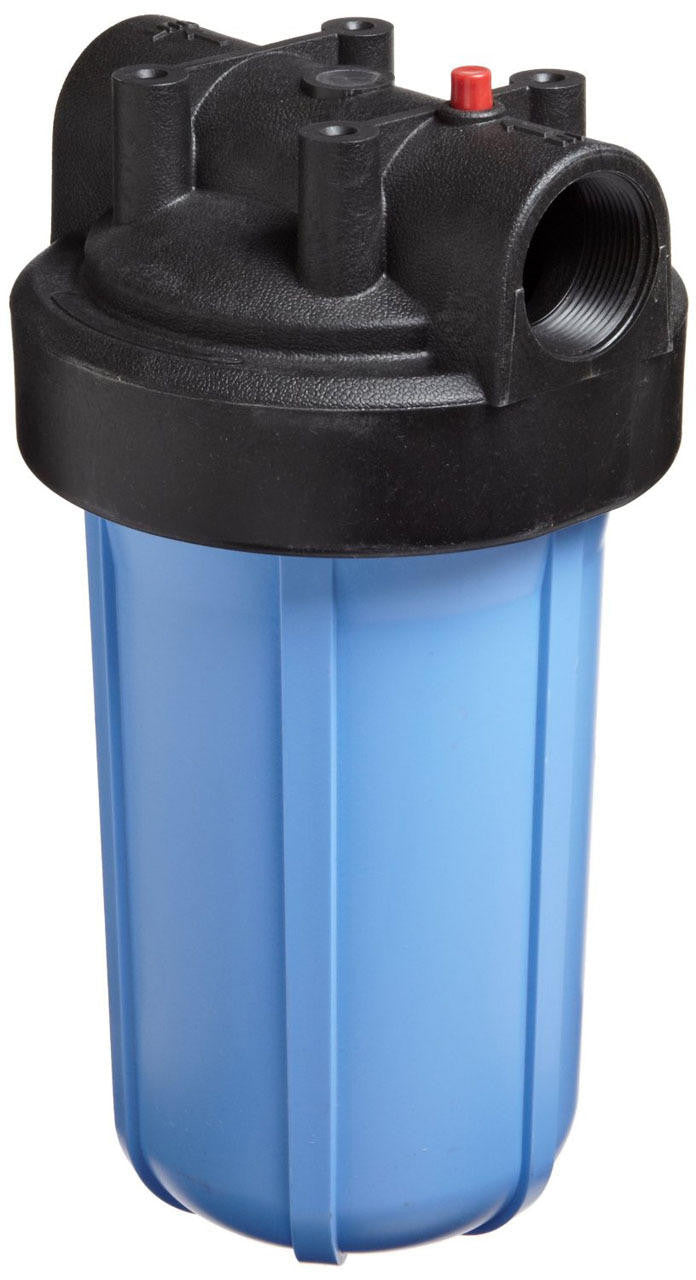 Pentair Pentair 10 Big Blue Housing w/ Pressure Release, 3/4, 1, or 1.5 Ports 10BBHousing