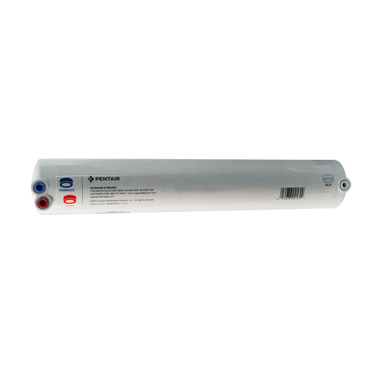 Pentair GRO-75EN 4002575 encapsulated 75 GPD RO membrane with 1/4-inch quick-connect fittings
