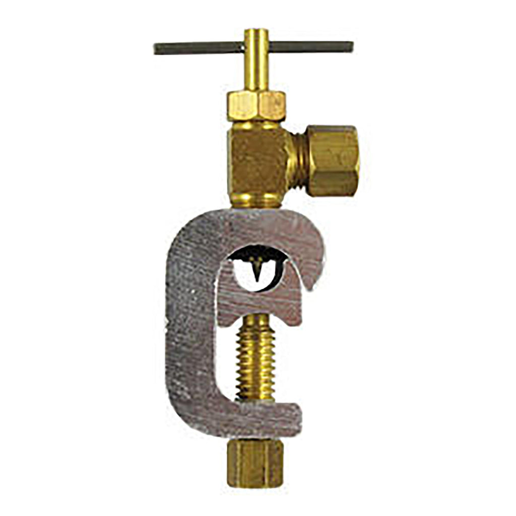 Self-Piercing Feed Valve C Clamp Style with 1/4 Compression SVN6-14 SVN6-14