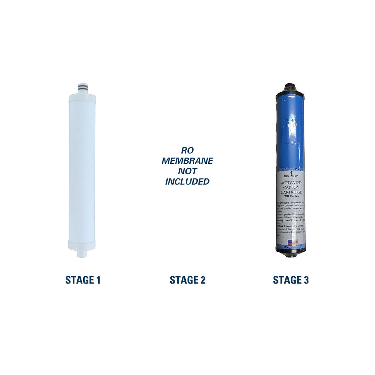 1-Year Replacement Filter Kit for Microline CTA-14S Reverse Osmosis System RO Membrane Sold Separately YS-MIC14S