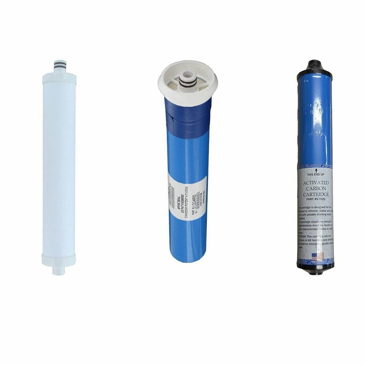 Ro Microfilter Microline CTA RO Filter Replacement 3-Stage Kit for Ultimate, Rayne an ...
