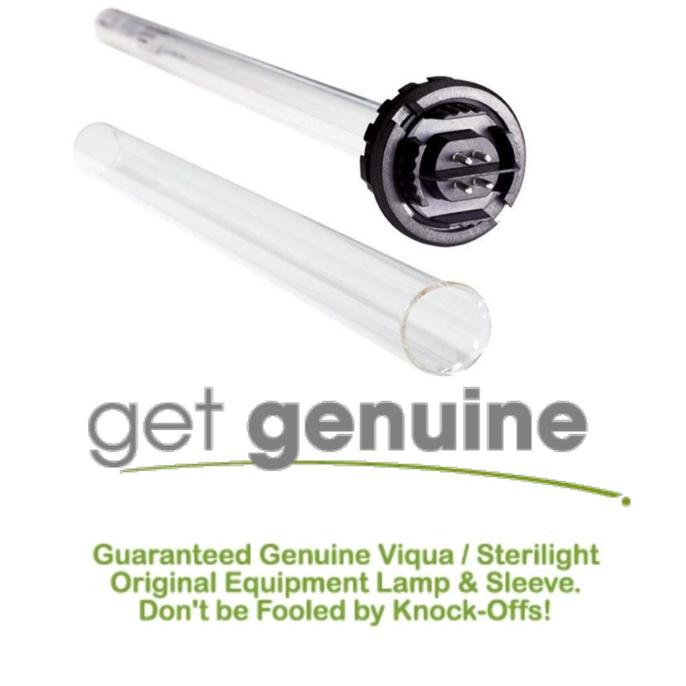 Buy only genuine Viqua UV lamp and sleeves