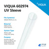 VIQUA 602974 UV Quartz Sleeve for PRO10, G, G+ UV Systems - ESP Water 
