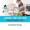 AXEON CBF - 25 - 1010 Carbon Block Filter 10 Microns, 200658 200658 - ESP Water