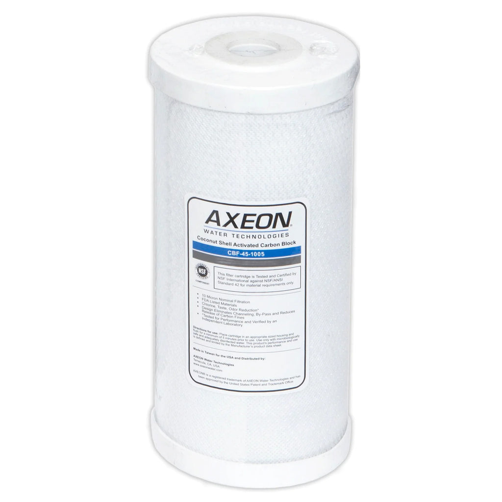 AXEON CBF - 45 - 1005 Carbon Block Filter 4.5 x 10 - Inch 5 - Microns, 200660 200660 - ESP Water