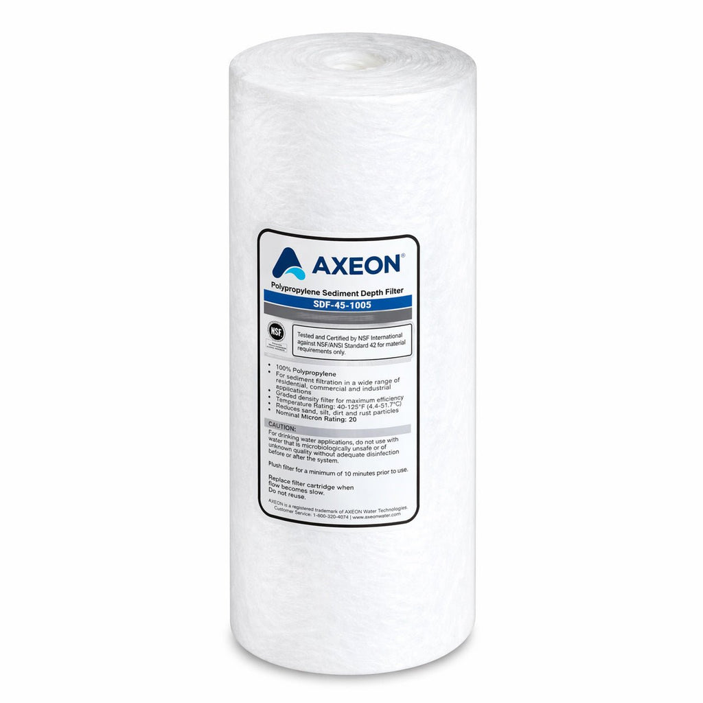 AXEON SDF - 45 - 1005 Sediment Filter 5 Micron 4.5" x 10" 200635 200635 - ESP Water