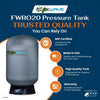 Flexwave Composite FWRO20 RO Pressure Tank 22 Gal 1" NPT FWRO20 - ESP Water