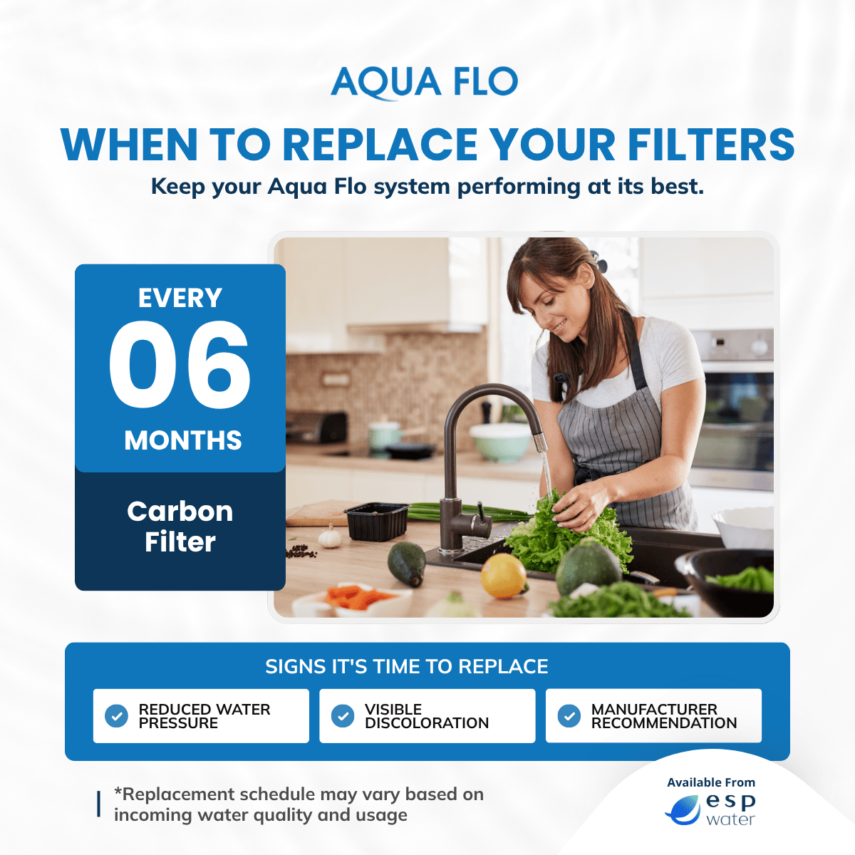 Aqua Flo 41407004 GAC Carbon Filter Quick Change 41407004 - ESP Water