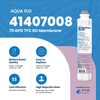Aqua Flo 41407008 RO Membrane 75 GPD Quick Change 41407008 - ESP Water