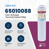 Aqua Flo 65010088 COC - 10 Purple Activated Carbon Filter 10 Micron 65010088 - ESP Water