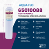 Aqua Flo 65010088 COC - 10 Purple Activated Carbon Filter 10 Micron 65010088 - ESP Water