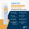 Aqua Flo 65010089 Yellow Granular Activated Carbon Filter 10 Micron 65010089 - ESP Water