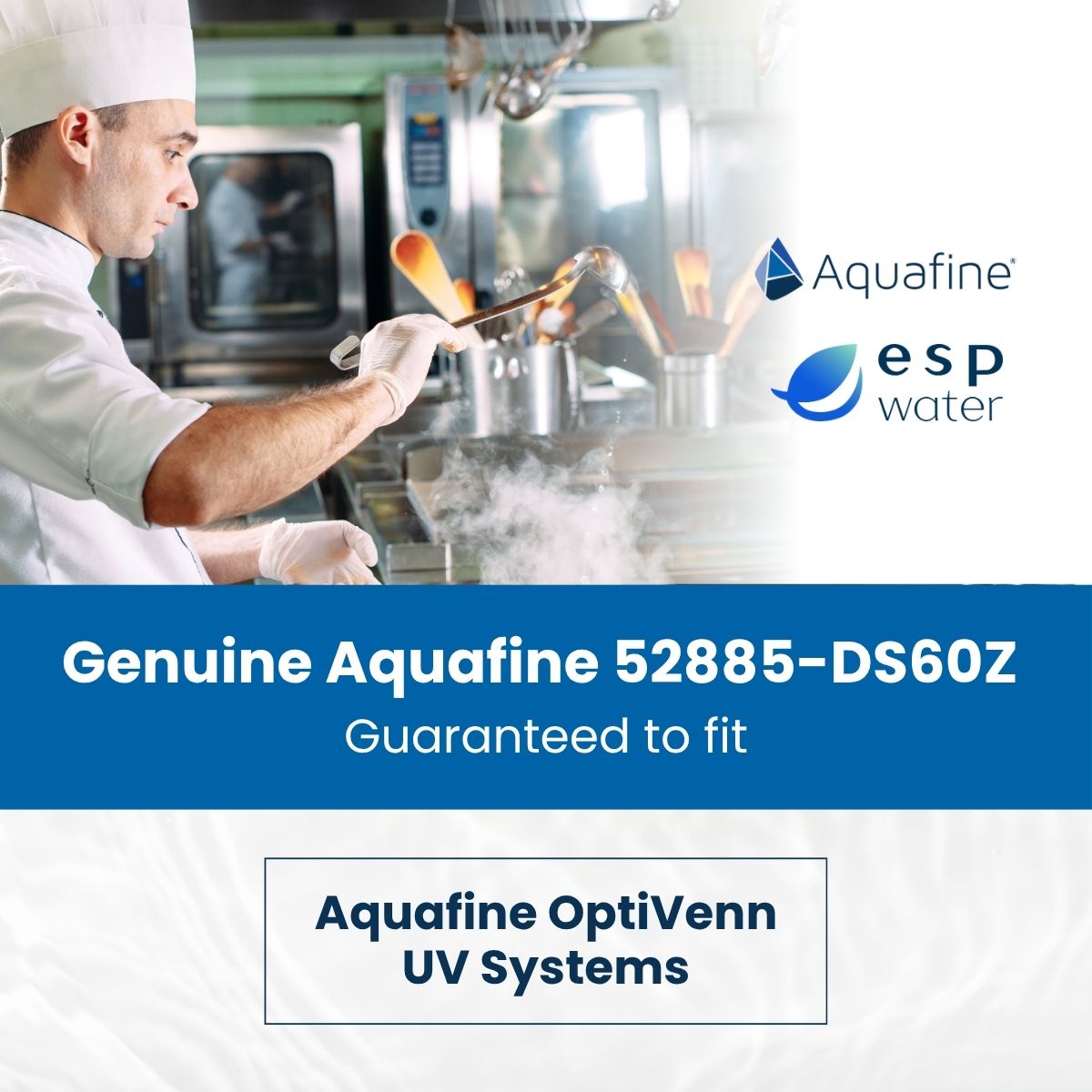 Aquafine 52885 - DS60Z UV Lamp 60 - Inch 254nm STD for OptiVenn UV System 52885-DS60Z - ESP Water