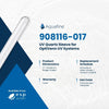 Aquafine 908116 - 017 UV 17 - Inch Quartz Sleeve for OptiVenn UV System 908116-017 - ESP Water