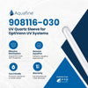 Aquafine 908116 - 030 UV 30 - Inch Quartz Sleeve for OptiVenn UV System 908116-030 - ESP Water