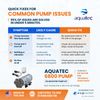 Aquatec 6800 RO Booster Pump Kit with Pressure Switch and Transformer 1/4 Inch Fittings 50 GPD