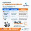 Aquatec 6800 RO Booster Pump Kit with Pressure Switch and Transformer 1/4 Inch Fittings 50 GPD