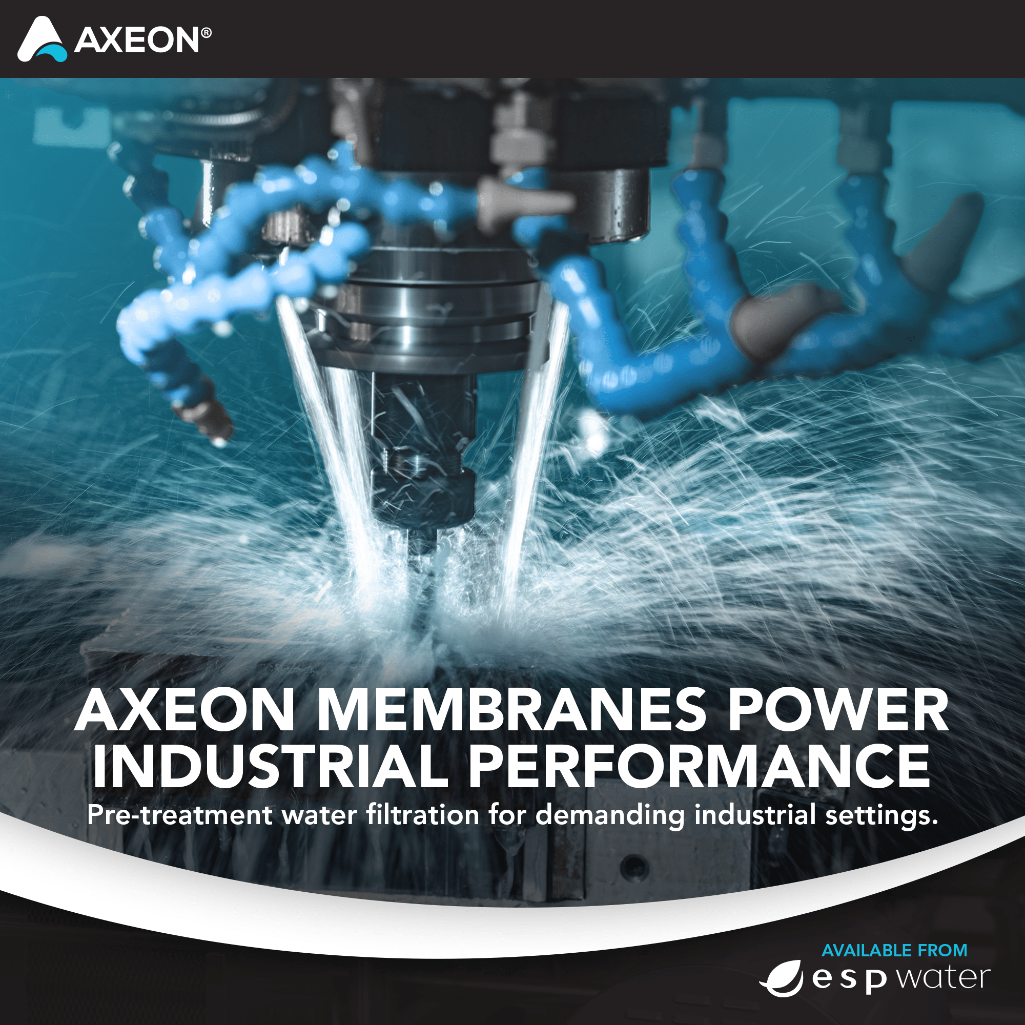 AXEON HF1 - 4040 RO Membrane 150 PSI 2500 GPD, 200379 200379 - ESP Water