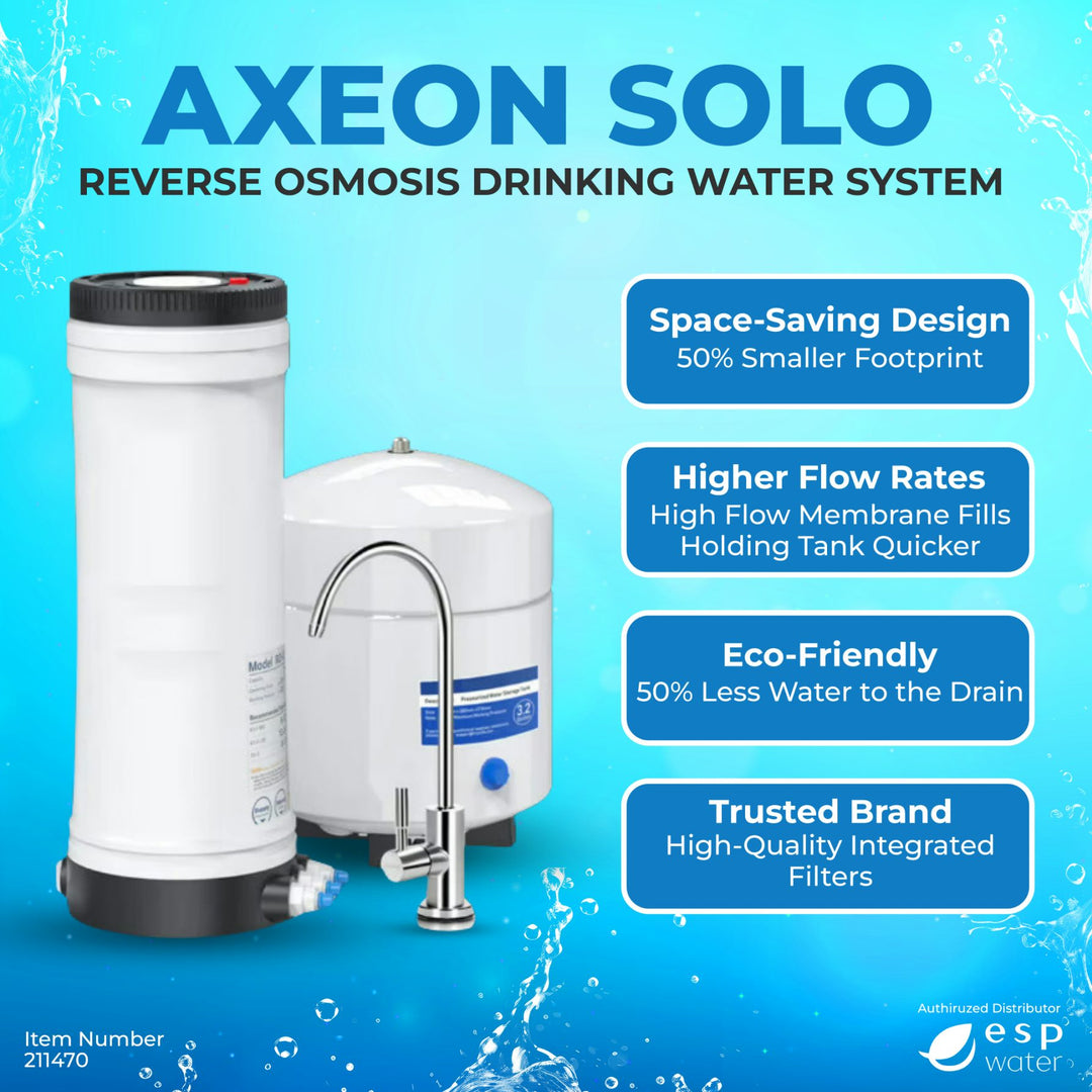 AXEON Solo I All - In - One 4 - Stage 50 GPD RO System 211470 - ESP Water