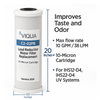 c2-02PB Viqua 10-micron filter with lead reduction improve taste and odor