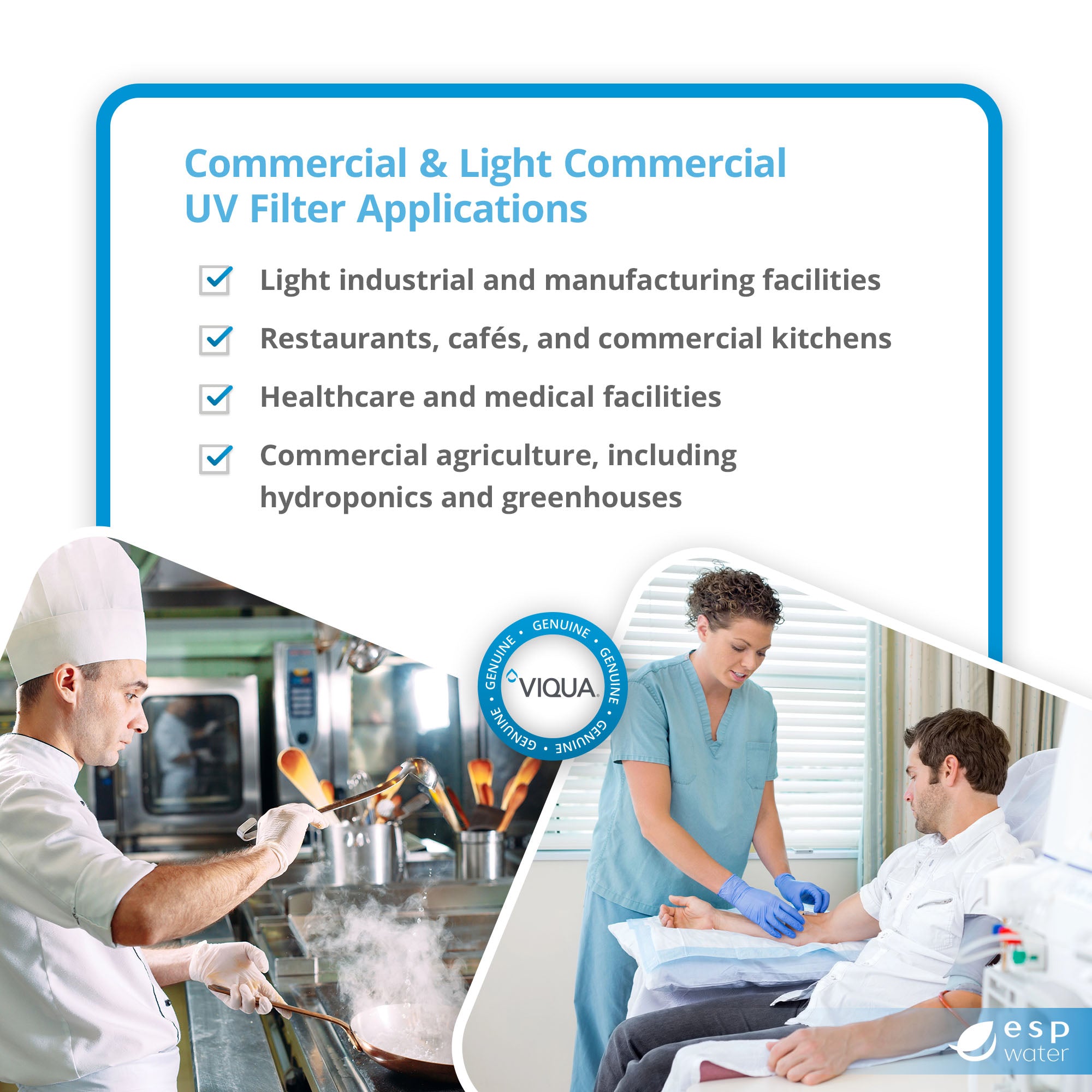 VIQUA VA15LU UV Lamp with Integrated Sleeve for ARROS 15, 15-V, 15-IHS10, 15-IHS12, 15-IHS22 - ESP Water 