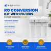 RO Conversion Kit with Filters 50 GPD 3/8" Connection Goldline GOLDLINE-50-RK - ESP Water