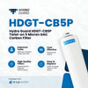 Hydro Guard HDGT - CB5P Twist GAC Carbon Filter HDGT-CB5P - ESP Water