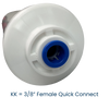 Omnipure K2551 Inline Filter 1/2 Calcite and 1/2 Corosex 2"x10"