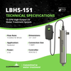 Luminor Blackcomb - HO 5.1 LBH5 - 151 Ultraviolet System 15 GPM LBH5-151 - ESP Water