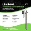 Luminor Blackcomb - HO 5.1 LBH5 - 401 UV System 40 GPM 1.5" MNPT LBH5-401 - ESP Water