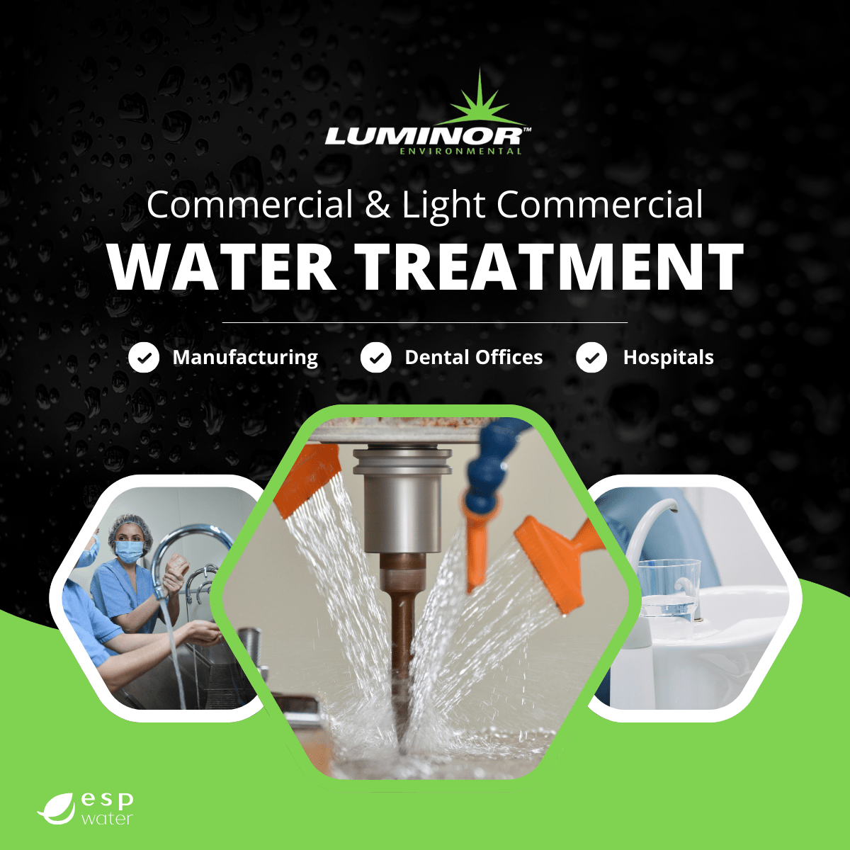 Luminor Blackcomb - HO 5.1 LBH5 - 401 UV System 40 GPM 1.5" MNPT LBH5-401 - ESP Water